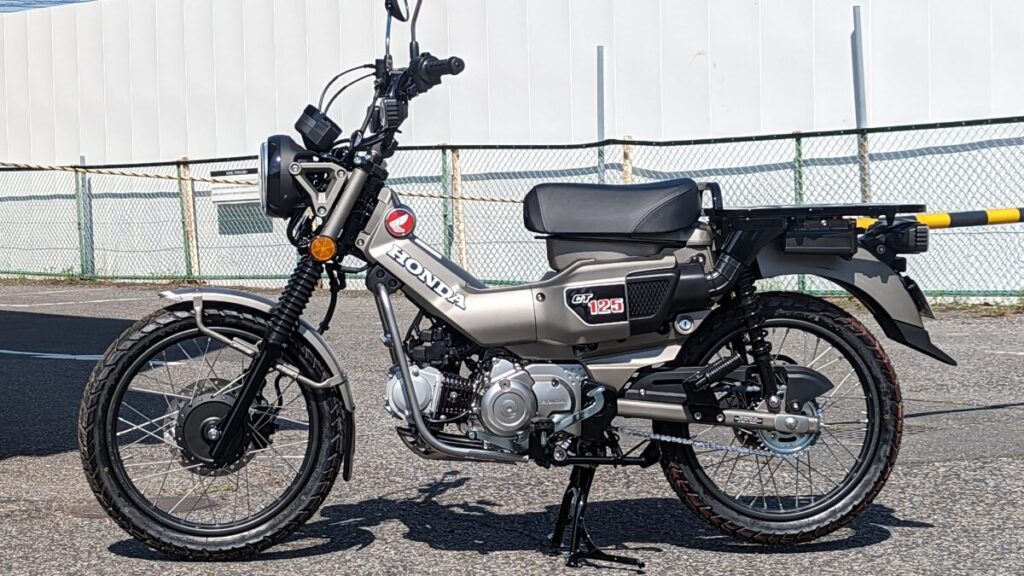 ハンターカブCT125の最高速は何キロ出る？ツーリング仕様で欠点を克服