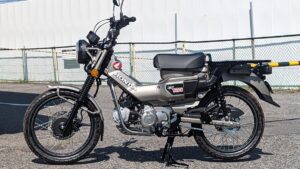 ハンターカブCT125の最高速は何キロ出る？ツーリング仕様で欠点を克服